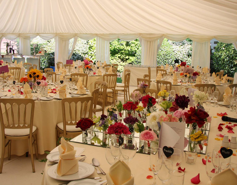 Marquee With Furniture Hire